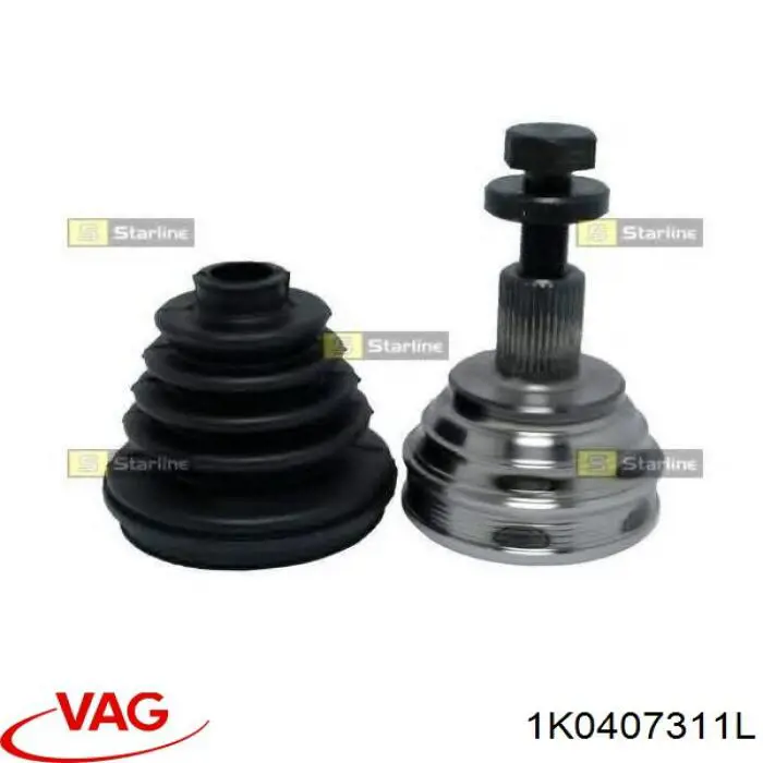 Junta homocinética exterior delantera VAG 1K0407311L precio, desde 30,63 EUR