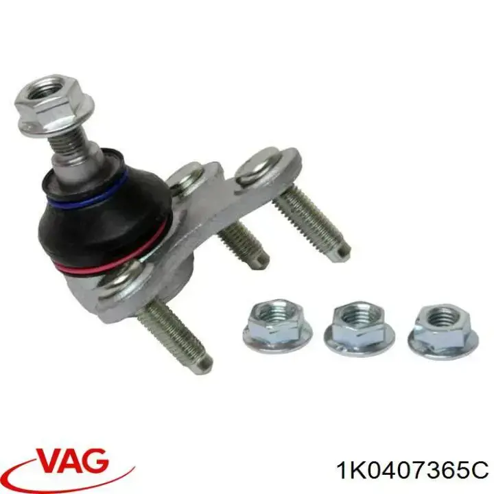 Comprar 1K0407365C VAG Rótula de suspensión inferior izquierda