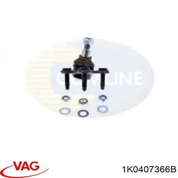 1K0407366B VAG Soporte de bola inferior derecho
