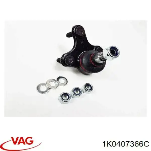 1K0407366C VAG Soporte de bola inferior derecho