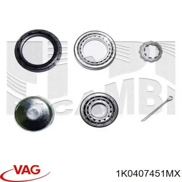 Comprar 1K0407451MX VAG Semieje delantero izquierdo