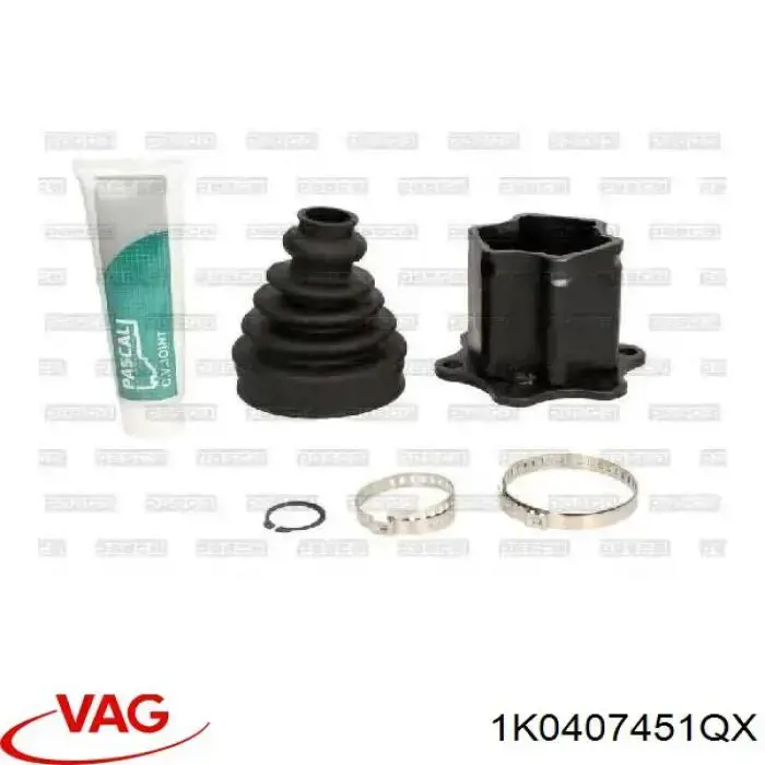 Semieje delantero izquierdo VAG 1K0407451QX precio, desde 90,02 EUR