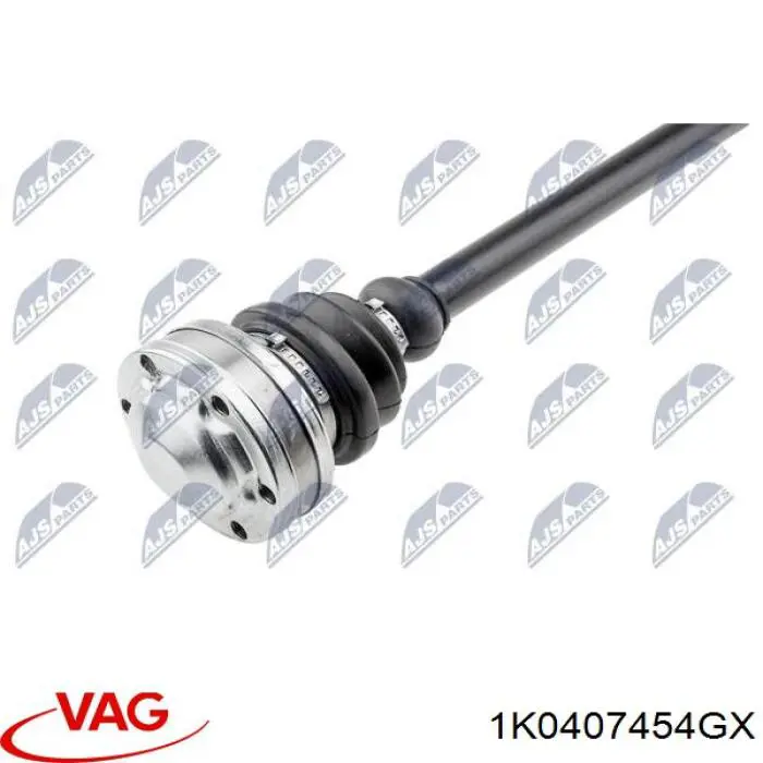 Semieje delantero derecho VAG 1K0407454GX precio, desde 54,00 EUR