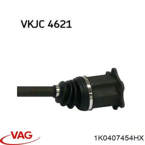 Árbol de transmisión delantero derecho VAG 1K0407454HX precio, desde 140,31 USD