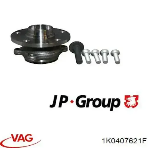 1K0407621F VAG Cubo delantero