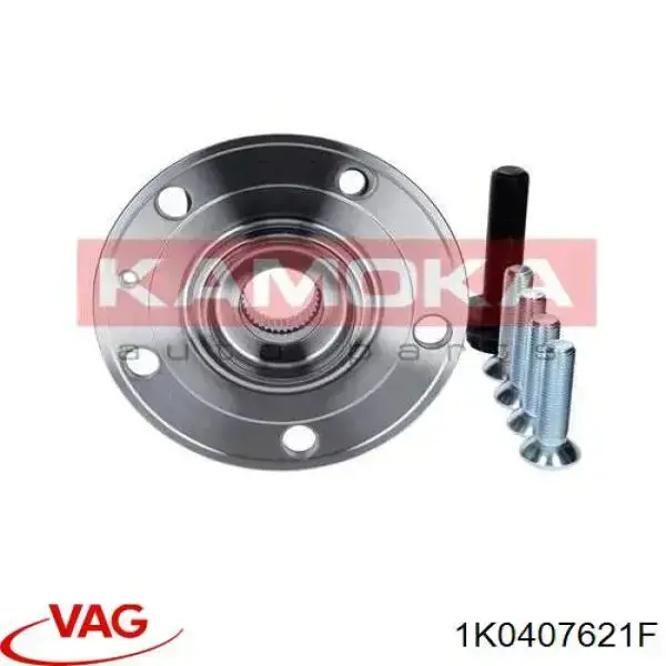 Buje de rueda delantero 1K0407621F VAG