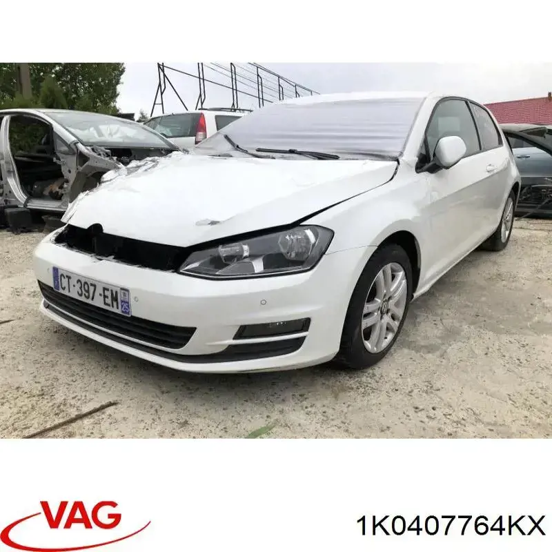Árbol de transmisión delantero derecho 1K0407764KX VAG