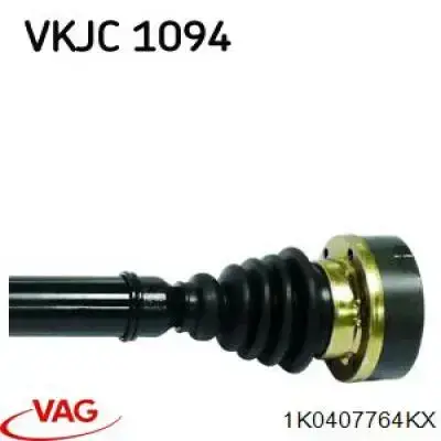 Árbol de transmisión delantero derecho Seat Leon 2 1P1