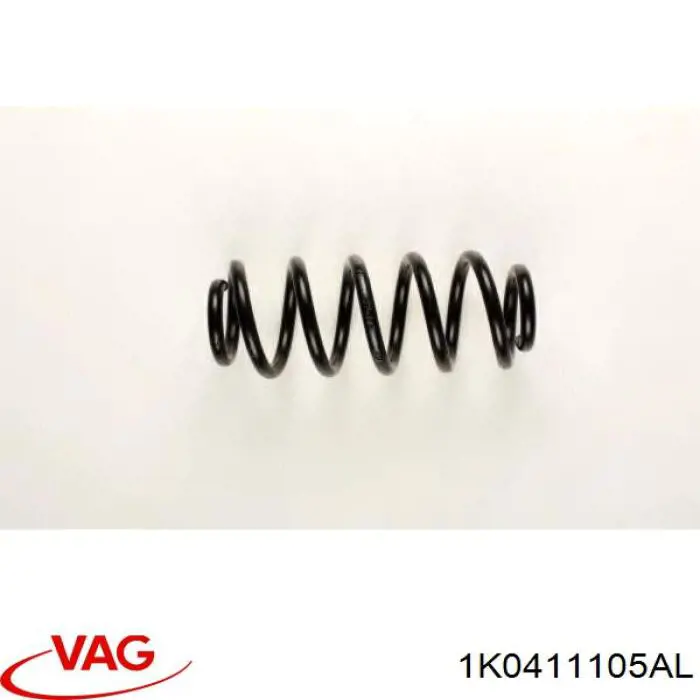 Comprar 1K0411105AL VAG Muelle delantero