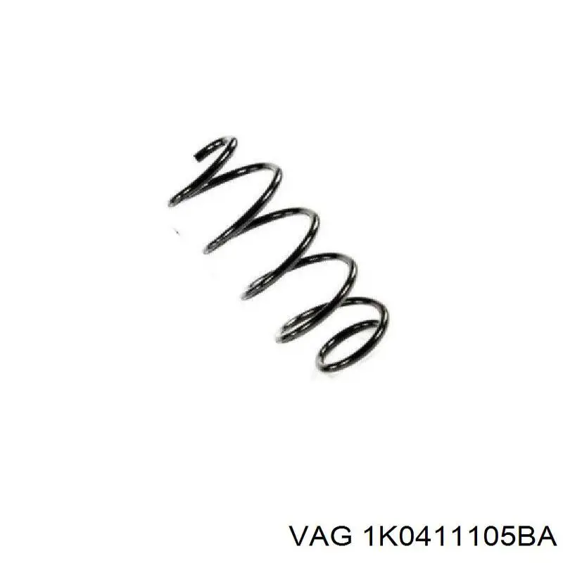 Comprar 1K0411105BA VAG Muelle delantero
