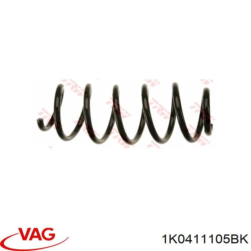 Comprar 1K0411105BK VAG Muelle delantero