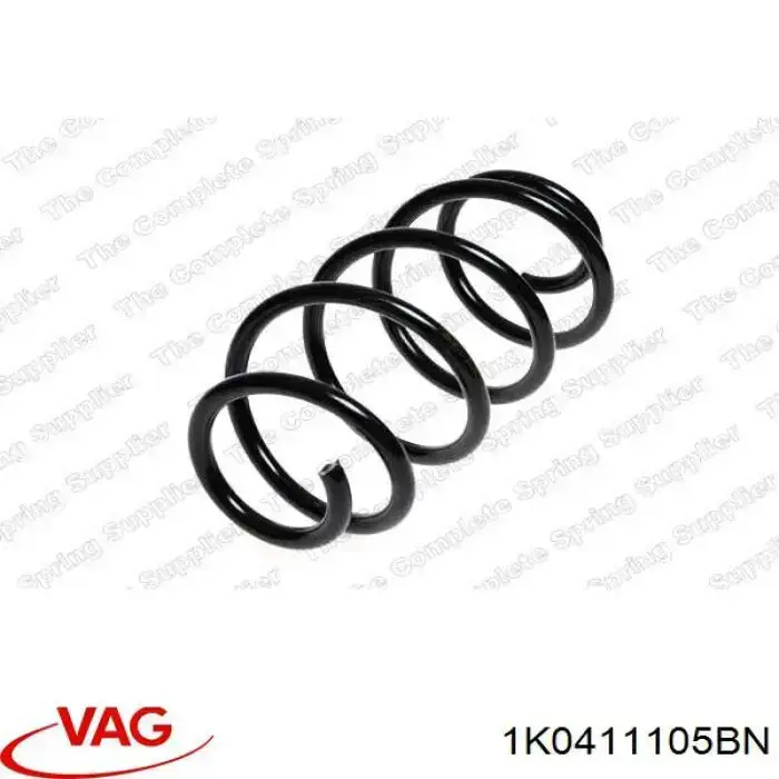 Comprar 1K0411105BN VAG Muelle delantero