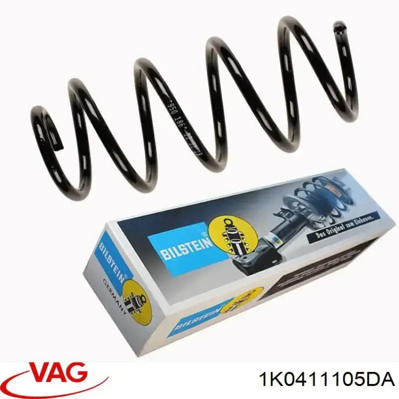 Muelle de suspensión eje delantero Seat Leon 2 1P1