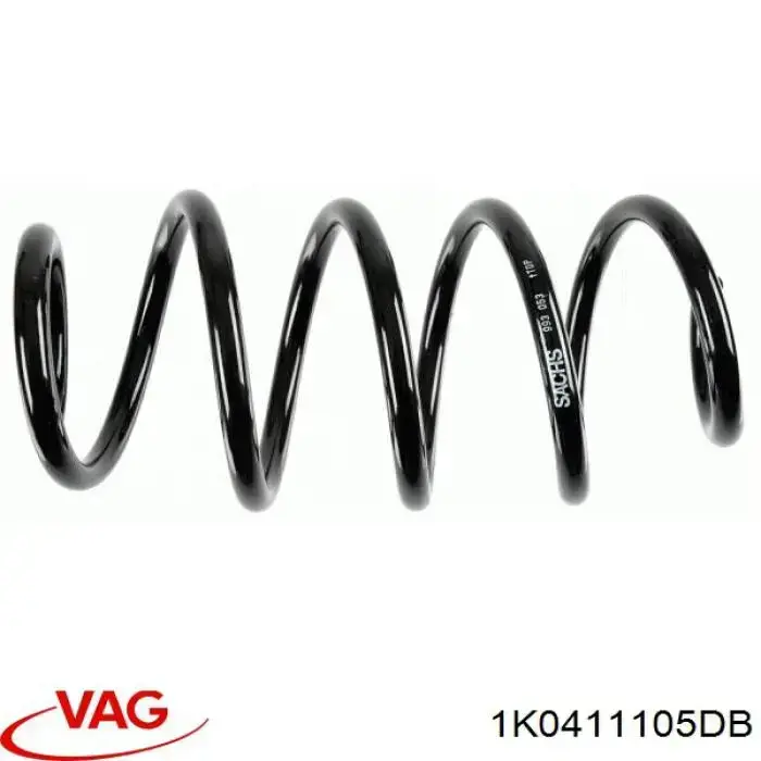 1K0411105DB VAG Muelle delantero