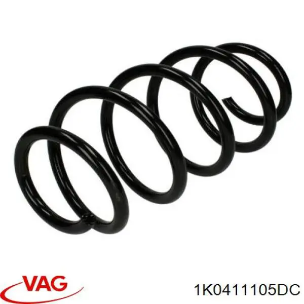 1K0411105DC VAG Muelle delantero