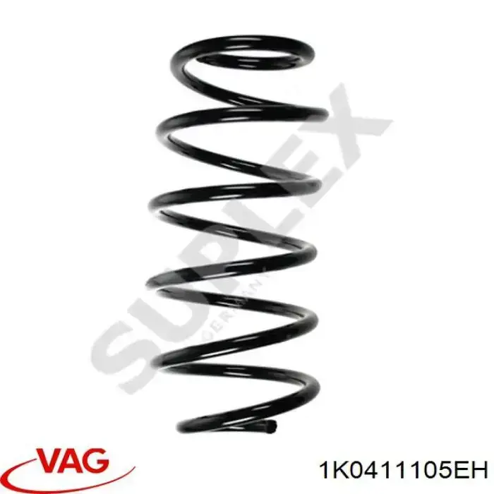 1K0411105EH VAG Muelle delantero