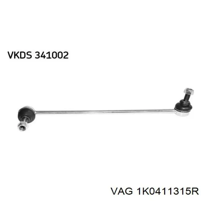 Soporte de la barra estabilizadora delantera VAG 1K0411315R