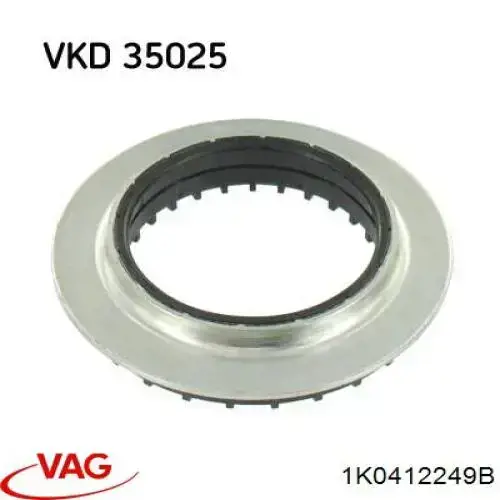 Comprar 1K0412249B VAG Rodamiento de soporte del amortiguador delantero