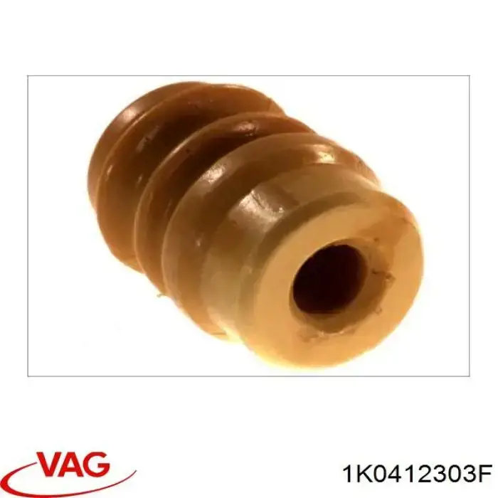 Tope de amortiguador delantero 1K0412303F VAG
