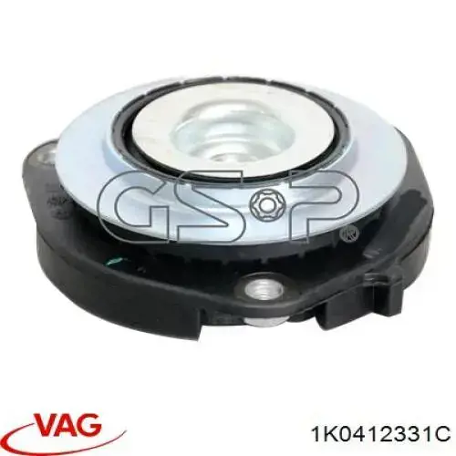 Soporte del amortiguador delantero 1K0412331C VAG