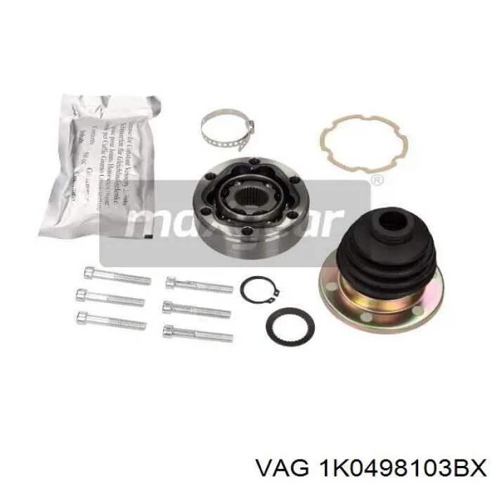 Junta homocinética interna delantera 1K0498103BX VAG