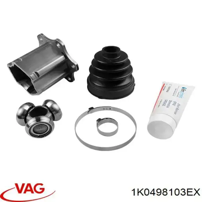Junta homocinética interna delantera 1K0498103EX VAG