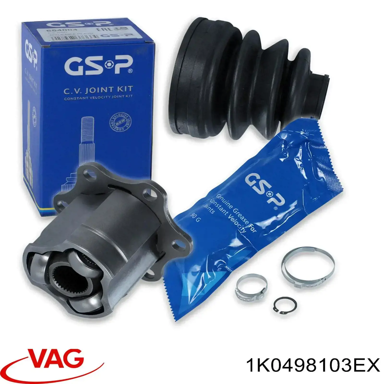 Junta homocinética interna delantera VAG 1K0498103EX precio, desde 41,99 EUR