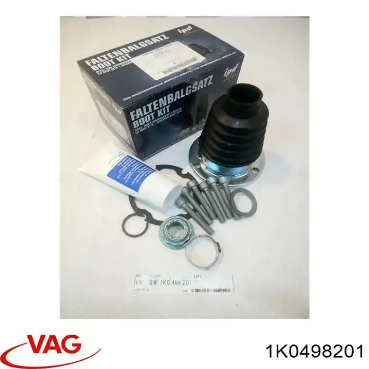 Fuelle interior de junta homocinética del semieje trasero VAG 1K0498201