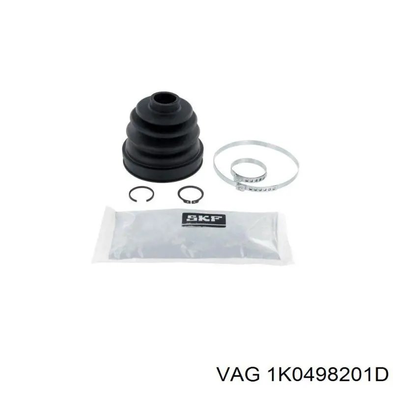 Comprar 1K0498201D VAG Fuelle de transmisión delantero interior