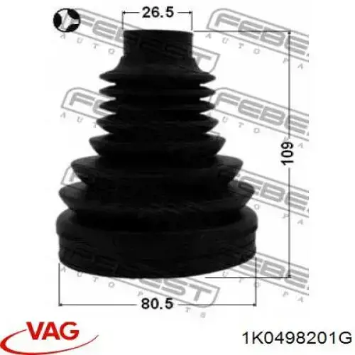 Fuelle transmisión delantero exterior VAG 1K0498201G precio, desde 62,21 EUR