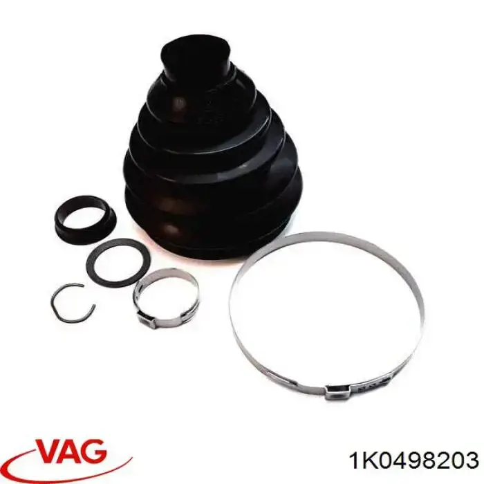 1K0498203 VAG Fuelle exterior del eje de transmisión trasero