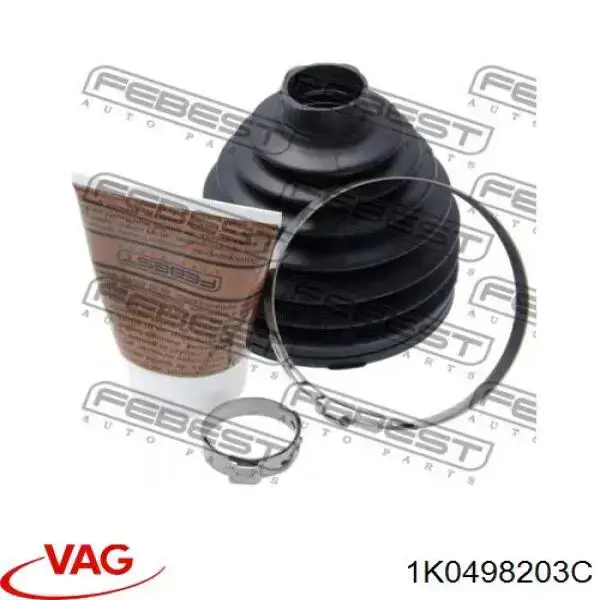 Comprar 1K0498203C VAG Fuelle de palier delantero exterior