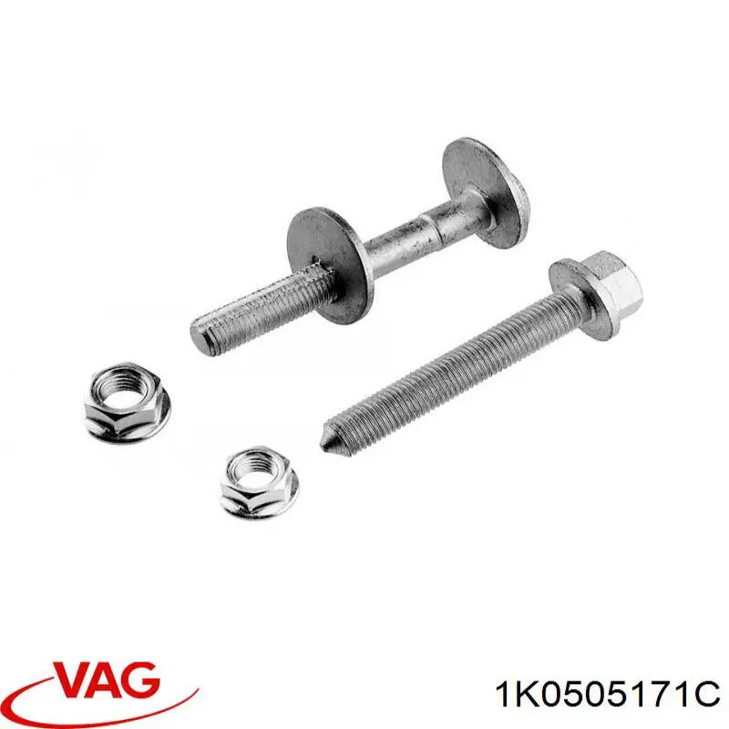 Buje del brazo inferior trasero VAG 1K0505171C