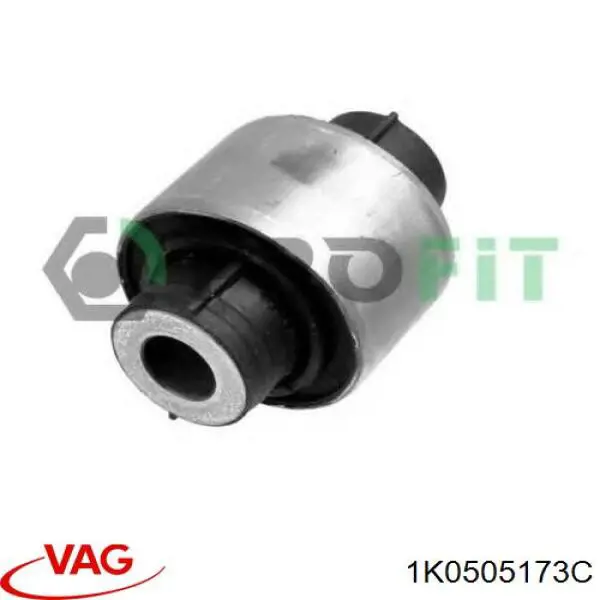 1K0505173C VAG suspensión, brazo oscilante trasero inferior