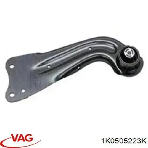 Brazo longitudinal inferior izquierdo de la suspensión trasera VAG 1K0505223K precio, desde 34,30 EUR