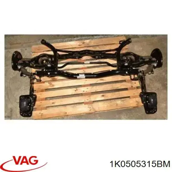 Subchasis trasero soporte motor VAG 1K0505315BM precio, desde 224,70 EUR