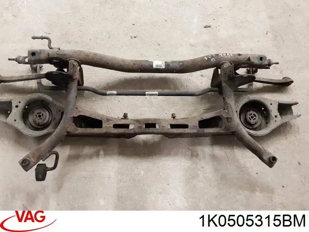 Subchasis trasero VAG 1K0505315BM