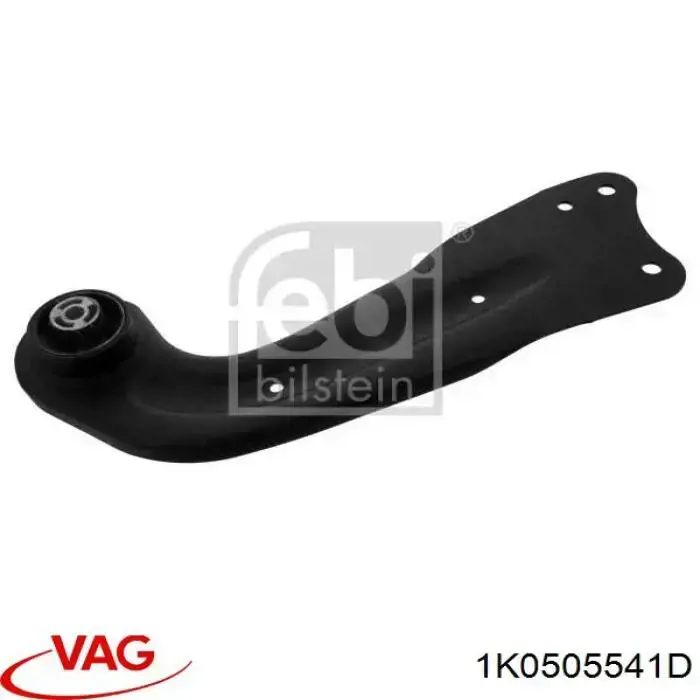 Buje delantero del brazo longitudinal trasero 1K0505541D VAG