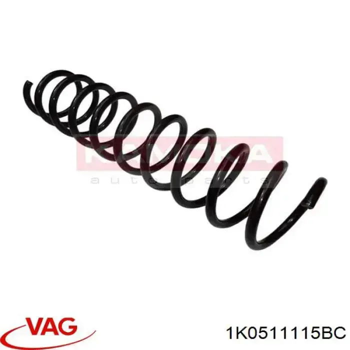 Comprar 1K0511115BC VAG Muelle de eje trasero