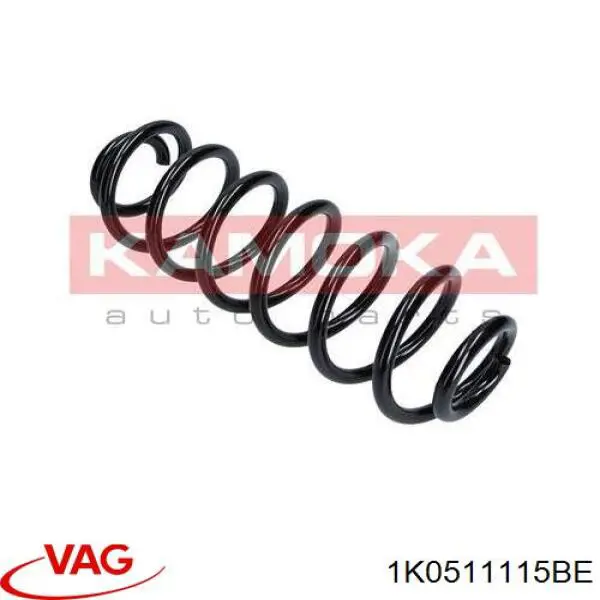 Comprar 1K0511115BE VAG Muelle de eje trasero