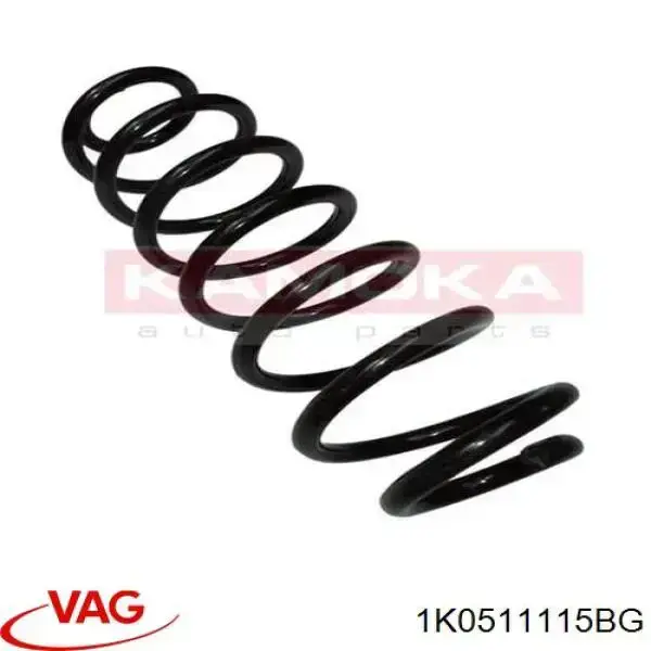 Muelle de suspensión trasero VAG 1K0511115BG precio, desde 24,47 EUR