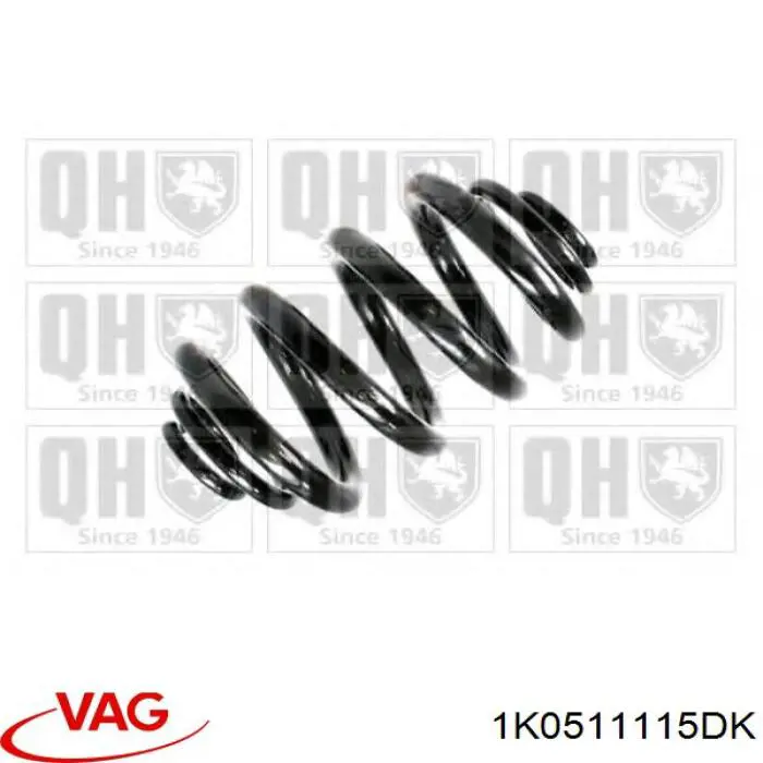 Muelle de suspensión trasero VAG 1K0511115DK precio, desde 27,46 EUR