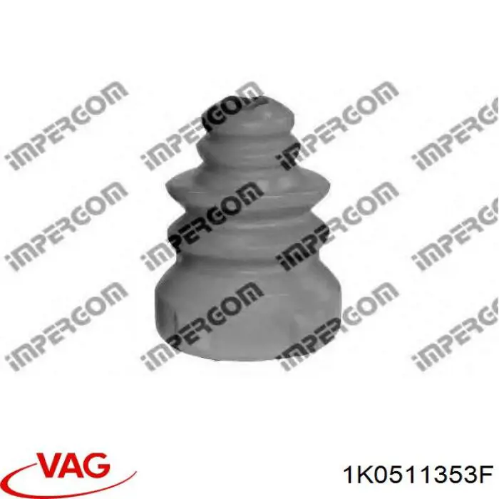 Comprar 1K0511353F VAG Tope de amortiguador trasero