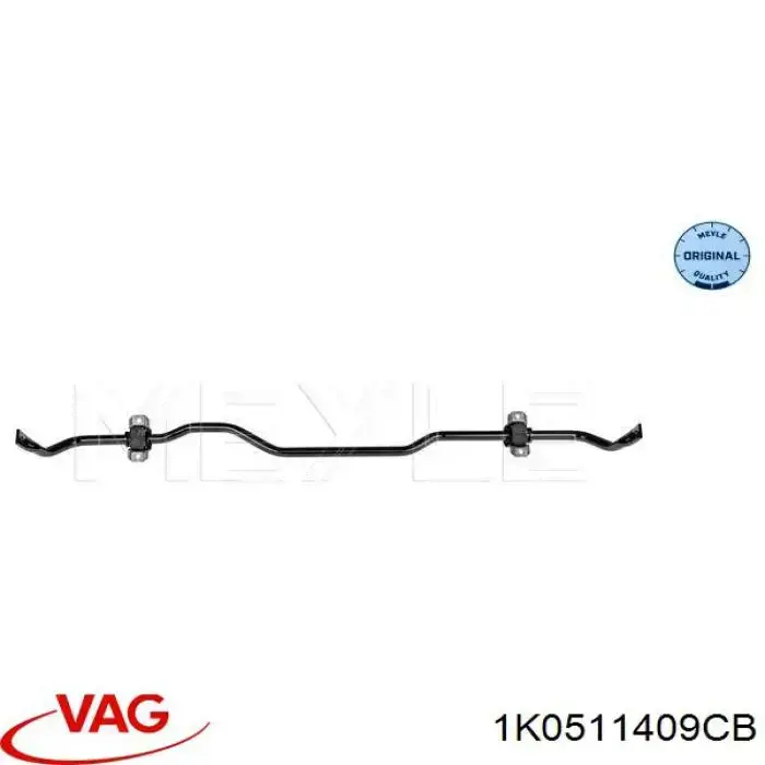 Barra estabilizadora de la suspensión trasero VAG 1K0511409CB precio, desde 106,43 EUR