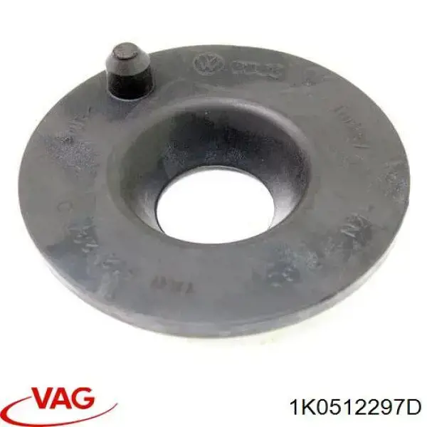 Comprar 1KD512297 VAG Aislador de resorte trasero inferior de goma