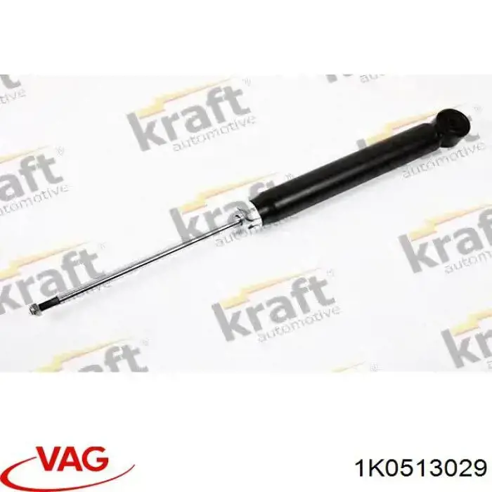 Amortiguador trasero 1K0513029 VAG