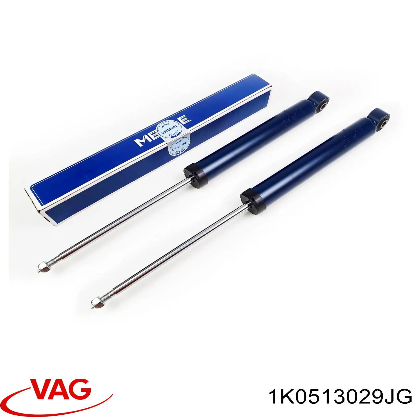 Amortiguador trasero 1K0513029JG VAG