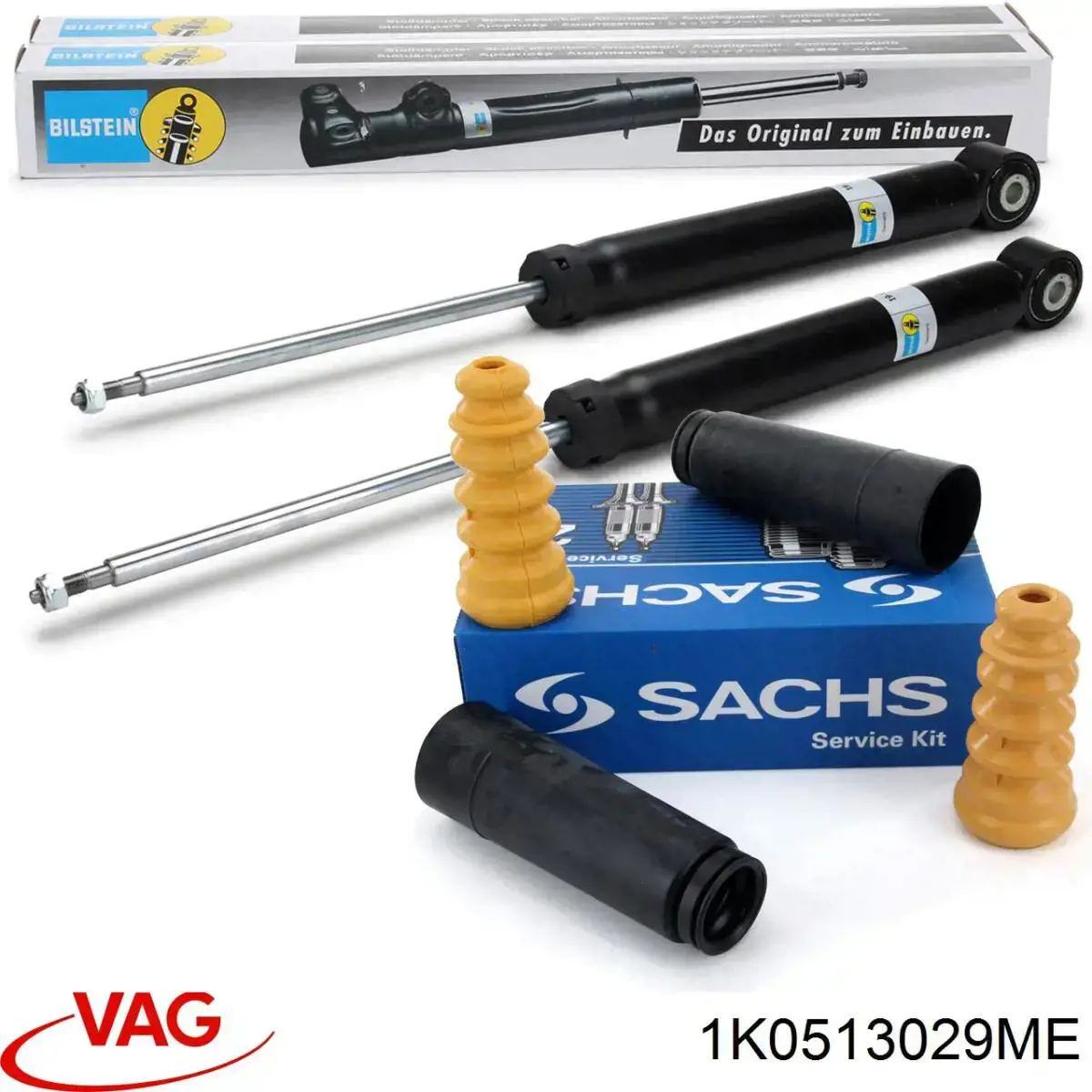 Comprar 1K0513029ME VAG Amortiguador trasero