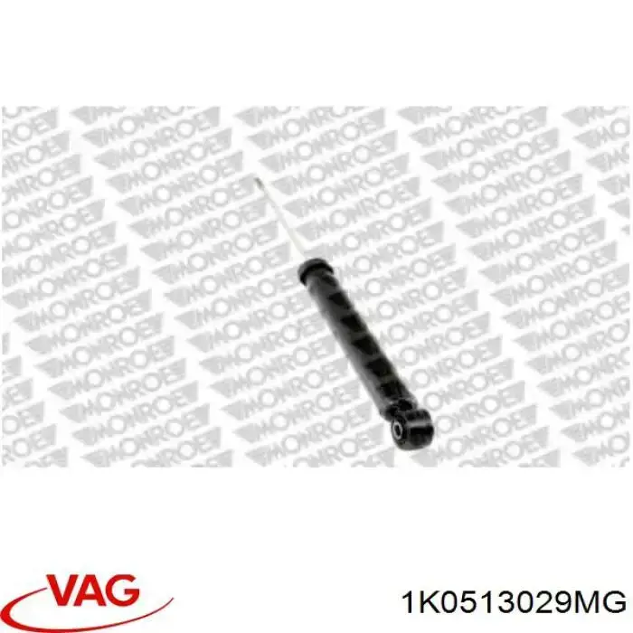 Amortiguador trasero 1K0513029MG VAG