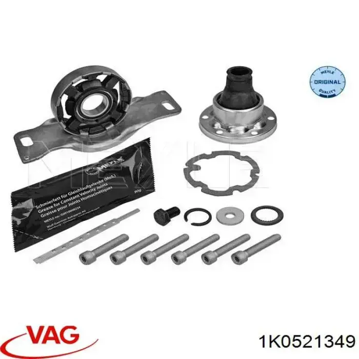 Comprar 1K0521349 VAG Rodamiento central del eje de transmisión
